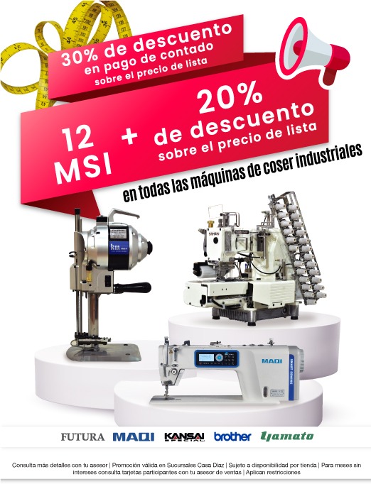 M�quinas de coser industriales